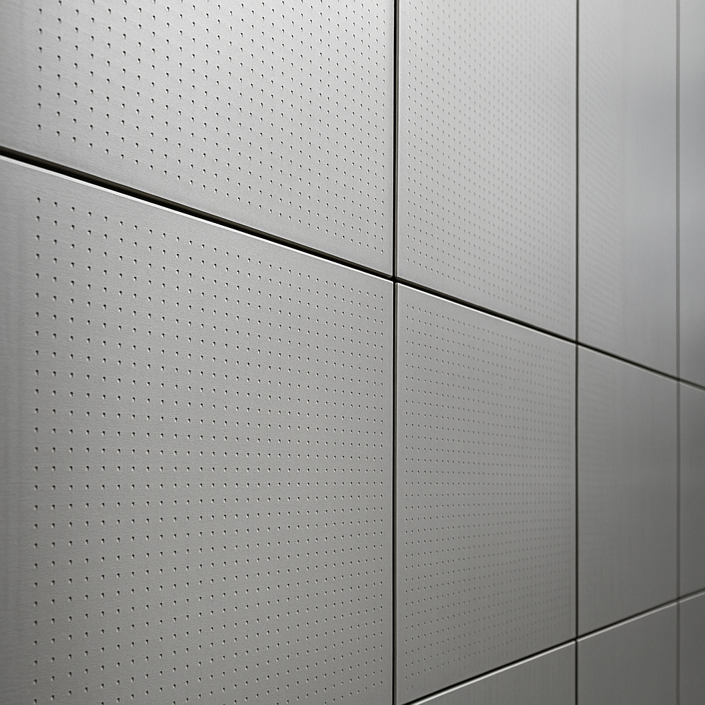 Aplicação de aço como revestimento em projeto urbano