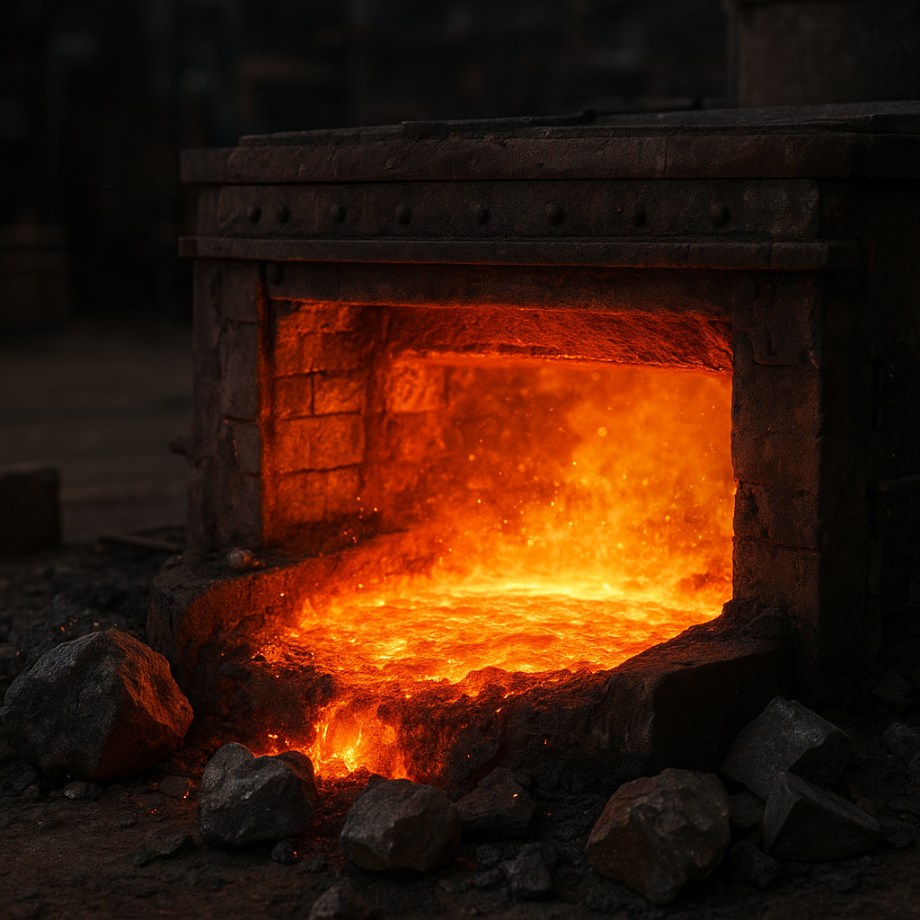 Processo Open Hearth na revolução da produção de aço