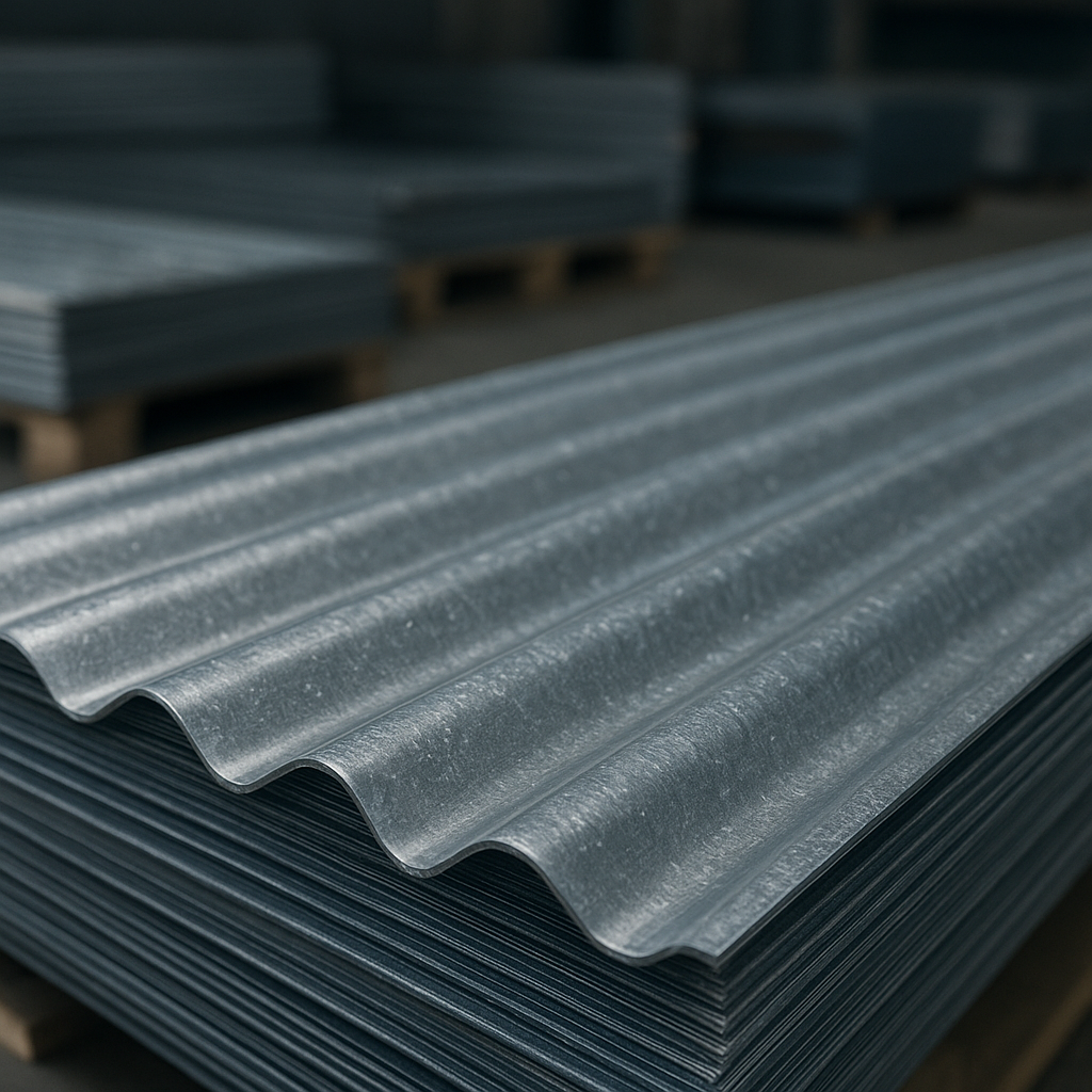 Preço de cobertura de aço galvanizado e componentes